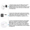 Bluetooth adapter sändare mottagare för trådlös musik 3,5mm aux