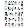 30-pack Temporära Tatueringar Faketatueringar Gnuggisar