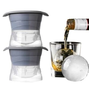 2-pack Isform Stora Isbollar Runda Isbitar Iskubsform Kulor