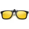 Clip-on Solglasögon Wayfarer - Gul Night Vision
