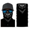 Multifunktionell Ansiktsmask Scarf Halsduk Bandana Mönster