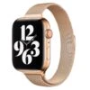 Smalt apple watch milanese mesh armband 38/40/41 guld