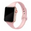 Smalt Apple Watch Silikonarmband 38/40/41 Rosa