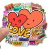 50-pack klistermärken dekaler text scrapbook