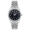 Iik collection jubilee klocka silver svart - herrklocka steel