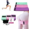 3-pack Träningsband Motståndsband I Tyg För Träning Yoga Hemma
