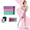 3-pack träningsband motståndsband i tyg för träning yoga hemma