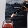 Rostfri vinluftare - dekanteringspip för vin