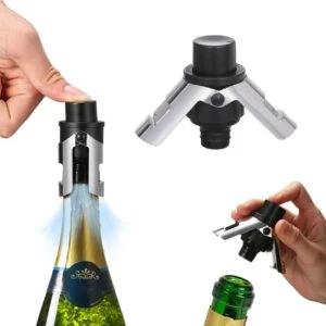 Vakuumkork Till Champagne - Champagneförslutare Med Pump