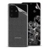 Galaxy S20 Ultra Displayfilm + Kolfiber Skyddsfilm För Baksida