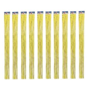 Ballongsvans Guld Glitter Metallic 10-pack Glitterdraperi