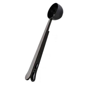 Kaffemått Med Klämma Svart - Sked Med Påsklämma För Kaffe