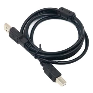 Usb 2.0 Kabel Typ A Hane - Typ B Hane 1,5m Skrivarkabel Svart