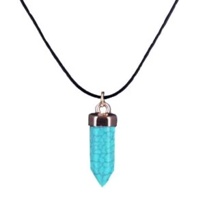 Halsband Med Energisten Resin Quarts Turkos Howlit