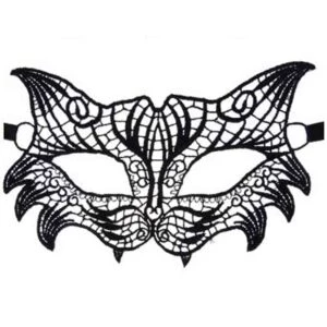 Ögonmask I Spets - Venetiansk Kattmask Lace Mask
