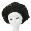 Sovmössa - Satin Bonnet - Sleep Cap Svart One Size