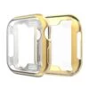 Apple watch 7 41mm skal case skärmskydd guld
