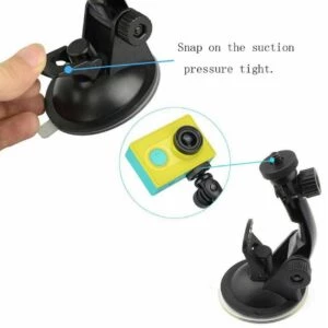 Kamerafäste Sugpropp - Bilfäste Med Sugkopp För Kamera Gopro