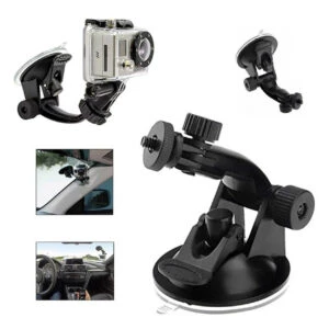 Kamerafäste Sugpropp - Bilfäste Med Sugkopp För Kamera Gopro
