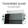 2-pack nintendo switch oled heltäckande skärmskydd i härdat glas