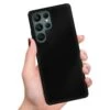 Galaxy s22 ultra skal svart tunt mobilskal 1mm tpu