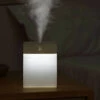 Luftfuktare aroma diffuser med nattlampa vit