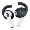 Airpods 3 Öronkrokar - Silikon Earhooks Svart