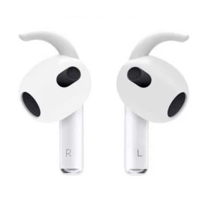 Airpods 3 Öronkrokar - Silikon Earhooks Vit