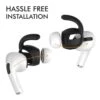 Airpods pro öronkrokar - silikon earhooks svart
