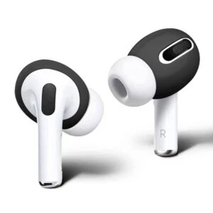 Airpods Pro Anti Slip Hörlursskydd Silikon Svart