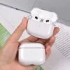 Genomskinligt airpods 3 fodral stötsäkert skyddsfodral