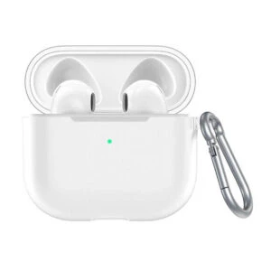 Genomskinligt Airpods 3 Fodral Skyddsfodral Med Karbinhake
