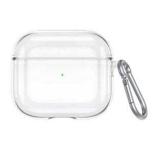 Genomskinligt Airpods 3 Fodral Skyddsfodral Med Karbinhake