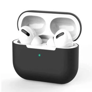 Airpods 3 Case Fodral Stötsäkert Skyddsfodral Silikon Svart