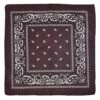 Bandana scarf sjal snusnäsduk paisleymönster rosa