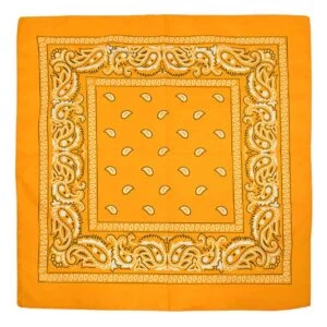 Bandana Scarf Sjal Snusnäsduk Paisleymönster Rosa