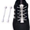 Elastiska skosnören (inklusive dragsko) - no tie shoelaces - vit