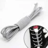 Elastiska skosnören (inklusive dragsko) - no tie shoelaces - mörk grå