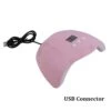 54w uv/led-lampa för naglar med timer - nagellampa