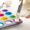 Silikon muffinsformar / bullformar - 12-pack bakformar