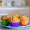 Silikon muffinsformar / bullformar - 12-pack bakformar