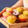 Silikon muffinsformar / bullformar - 12-pack bakformar