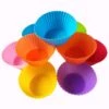 Silikon muffinsformar / bullformar - 12-pack bakformar