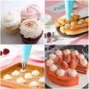 Tyllset - 24st spritstyllar, spritspåse & koppling - cake tool