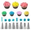 Tyllset - 24st spritstyllar, spritspåse & koppling - cake tool