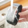 Vitlökspress i stål - garlic press handtag - svart