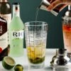 Cocktailshaker med drinkrecept 400ml shaker glas rostfritt stål