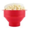 Popcornskål silikon microskål för popcorn - hopfällbar