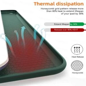 Ipad Air 4/5 10,9" Skal Fodral Tri-fold Smart Case Svart