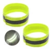 2-pack Reflexarmband Reflexer Kardborre Neon Gul